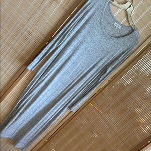 Bella Dahl Gray Midi Dress